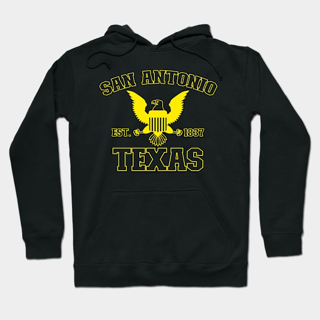 San Antonio Texas San Antonio TX Hoodie by TeeLogic